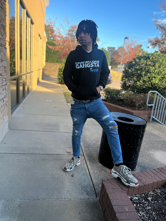 Champagne Gangsta Unisex Sweater Hoody