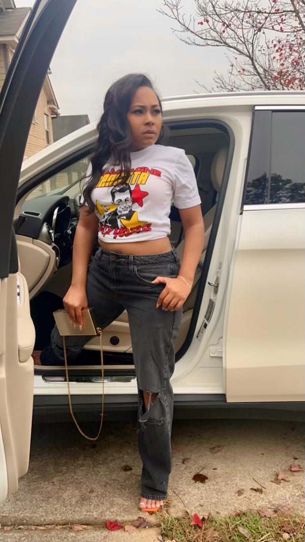 Champagne Gangsta Unisex T-Shirt