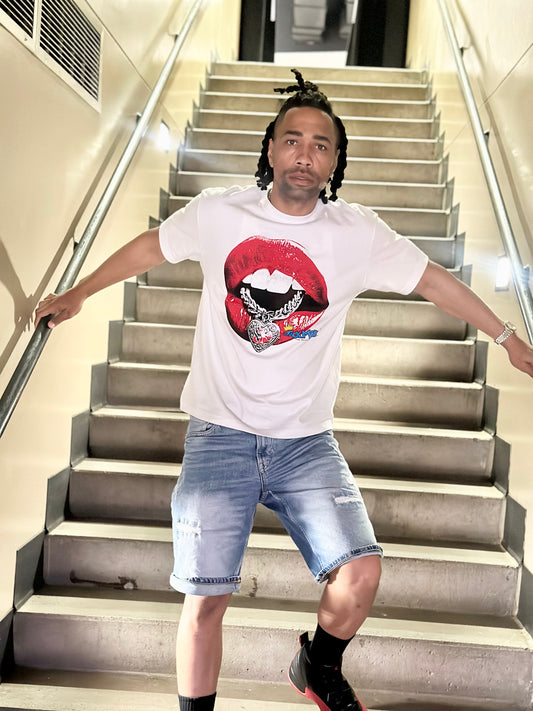 Love On Lock Oversized Graphic Tee (Unisex)