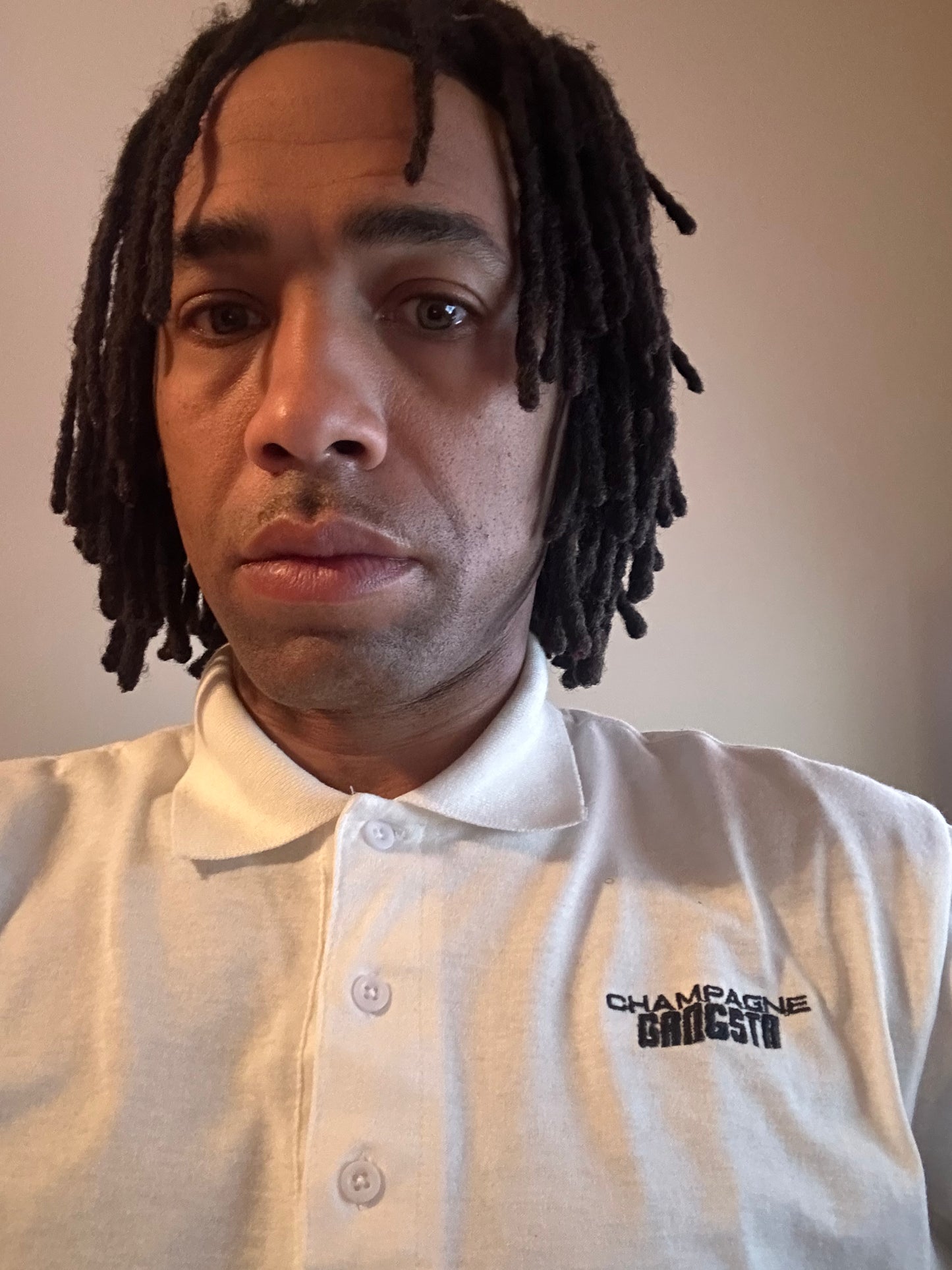 Classic Champagne Gangsta Polo Shirt