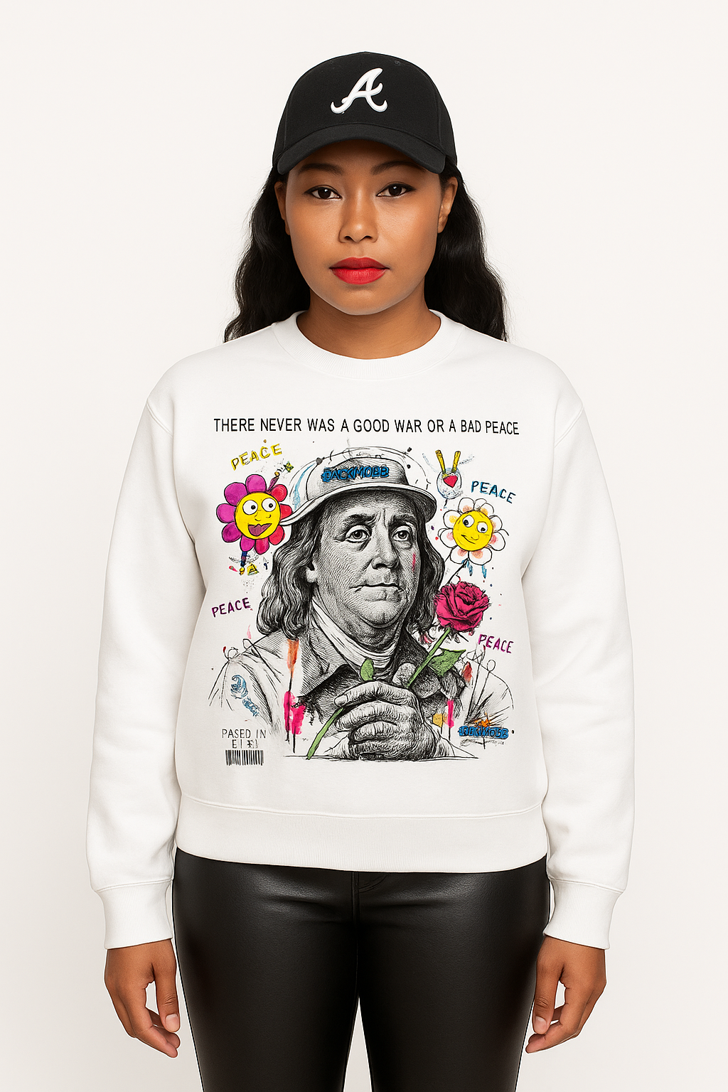JackMobb War & Peace Crew Neck Sweater (UniSex)
