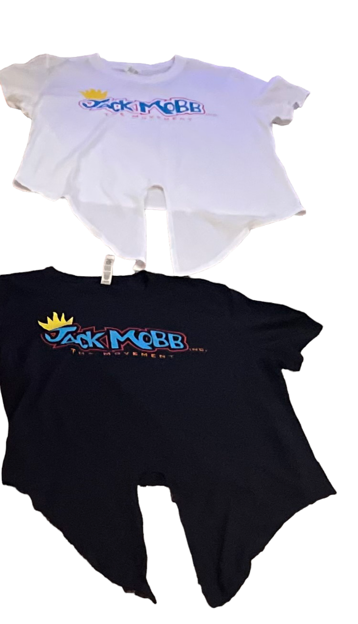 Women’s Classic JackMobb Drawstring Tie-Front T-Shirt