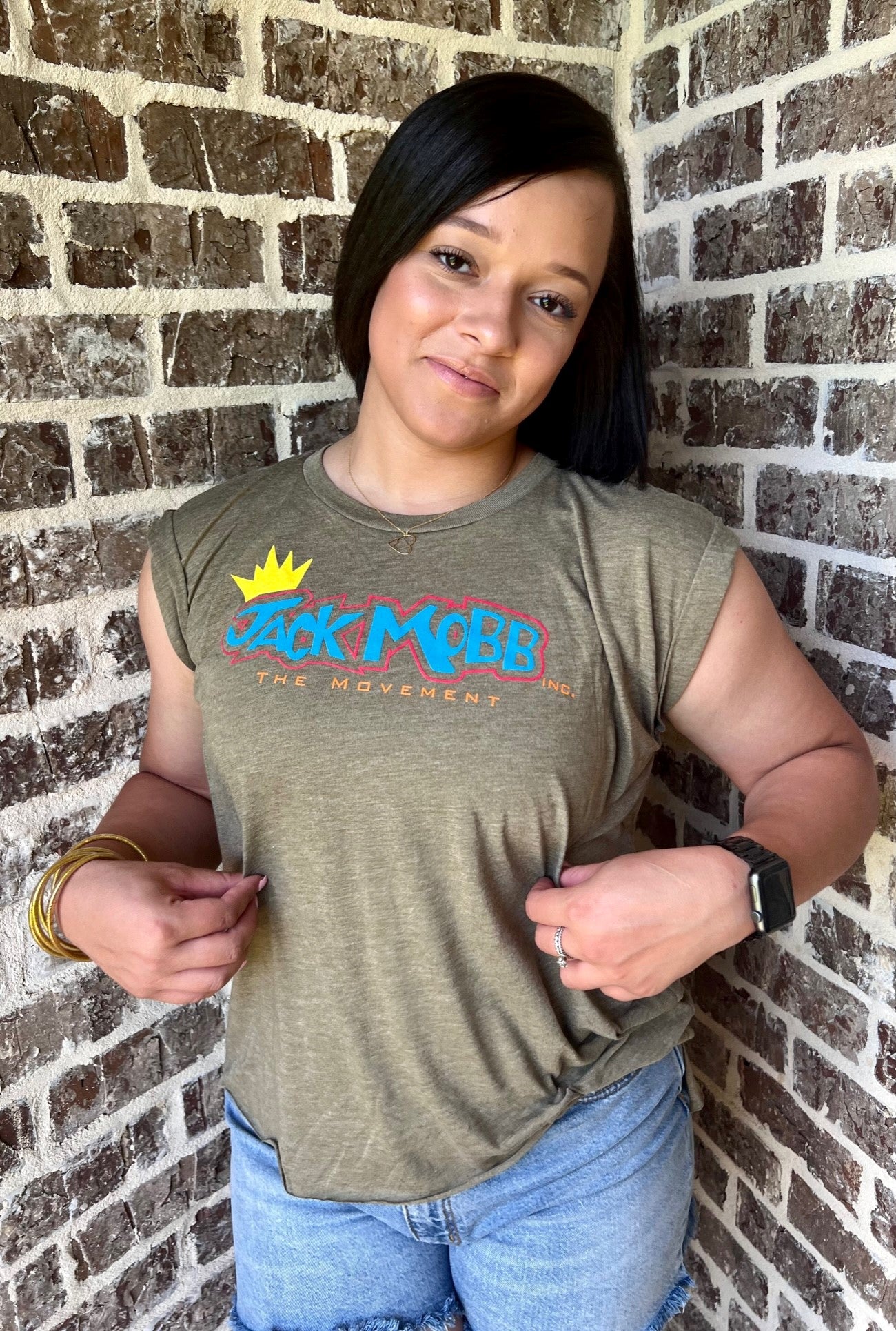 Women’s Classic JackMobb Sleeveless Shirt