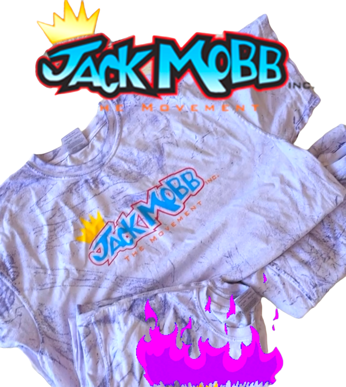 Men's Classic JackMobb Purple Graffiti Edition T-Shirt